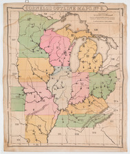(Midwest, Plains & South) Cornell's Outline Maps No. 6