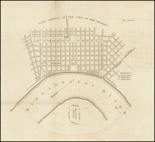 Louisiana and New Orleans Map By United States GPO