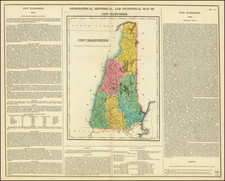 New Hampshire Map By Henry Charles Carey  &  Isaac Lea