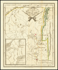 New York State Map By Pierre Antoine Tardieu / James Fenimore Cooper