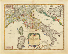 Italy Map By Pierre Du Val