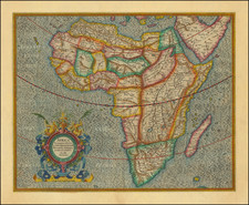 Africa Map By Gerard Mercator