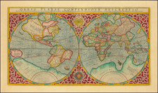 World Map By Rumold Mercator