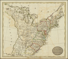 United States Map By John Stockdale