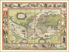 Nova Totius Terrarum Orbis Geographica Ac Hydrographica Tabula auct Guiljelmo Blaeuw