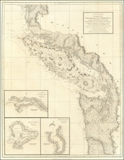 Pacific Northwest, Oregon, Washington and British Columbia Map By George Vancouver