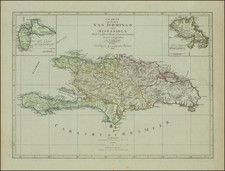 Hispaniola and Martinique Map By Weimar Geographische Institut