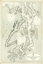 Washington Map By British Admiralty