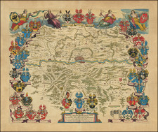 Mitteldeutschland Map By Johannes et Cornelis Blaeu