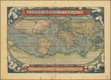 World Map By Abraham Ortelius