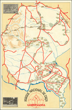 East Africa and Pictorial Maps Map By Imprensa Nactional de Mozambique