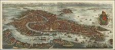 Venice Map By Matthaus Merian