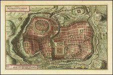 Jerusalem Map By Francois Halma