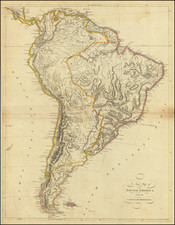 South America Map By Mathew Carey