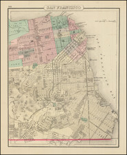 San Francisco & Bay Area Map By O.W. Gray