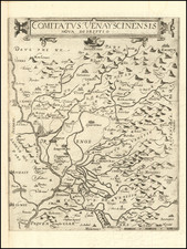 Sud et Alpes Française Map By Cornelis de Jode