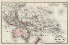 World, Australia & Oceania, Pacific, Oceania, Hawaii and Other Pacific Islands Map By H.C. Tunison