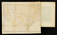 Texas and Rare Books Map By Amos Andrew Parker