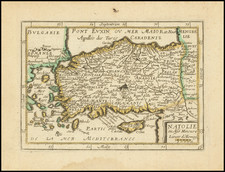 Natolie ou Asie Mineure (shows Cyprus) By Antoine De Fer