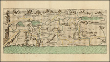 Holy Land Map By Johann Bongars / Pietro Vesconte