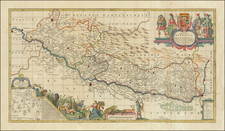 Süddeutschland Map By Valk & Schenk