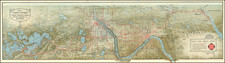 Minnesota Map By Matthews-Northrup & Co. / Twin City Lines