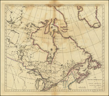 The British Possessions in North America From the latest Authorities.  1814 By Mathew Carey