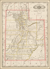 Southwest Map By George F. Cram