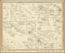 Hawaii, Pacific, Oceania, Hawaii and Other Pacific Islands Map By SDUK