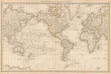 World and World Map By William Rand  &  Andrew McNally