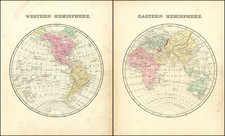 orbis terrarum descriptio duobis planis hemisphaeriis