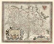 Europe and Poland Map By Abraham Ortelius