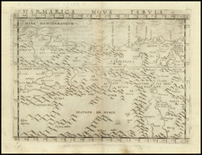 North Africa Map By Giacomo Gastaldi