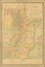 Utah and Utah Map By Rand McNally & Company