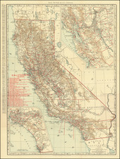 California Map By Rand McNally & Company