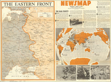 World War II Map By Newsmap