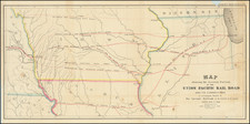 Illinois, Iowa and Missouri Map By United States GPO