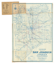 California Map By Edward Denny & Co.
