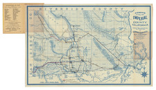 California Map By Edward Denny & Co. / G.R. Wade