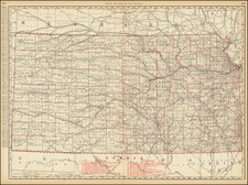 Kansas Map By Rand McNally & Company