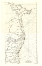 India Map By Jean-Baptiste Bourguignon d'Anville