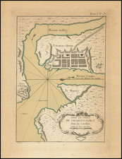 South Carolina Map By Jacques Nicolas Bellin