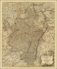 Nord et Nord-Est, Süddeutschland and Mitteldeutschland Map By Gerard Valk