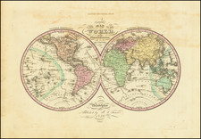 World Map By Henry Schenk Tanner