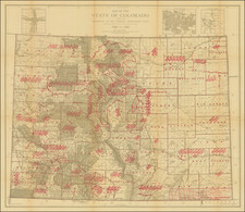 Colorado and Colorado Map By Smith-Brooks Press