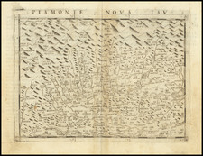 Northern Italy Map By Giacomo Gastaldi