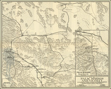 Other California Cities Map By Desert Inn, Palm Springs