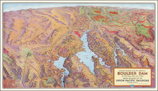 Nevada Map By Gerald  Allen Eddy