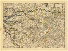 Mitteldeutschland Map By Valk & Schenk