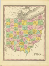 Ohio Map By Anthony Finley